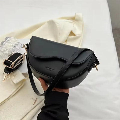 Casual Women Handbag Soft Leather Shoulder Crossbody Bags for Women 2024 New Fashion Print Ladies Messenger Tote Bag Sac A Main