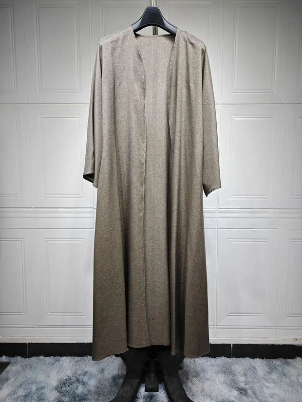 Similar Cotton Linen Batwing Kimono Abaya Dubai Islam Muslim Dress For Women Kebaya Kaftan Robe Musulmane Caftan Marocain Femme