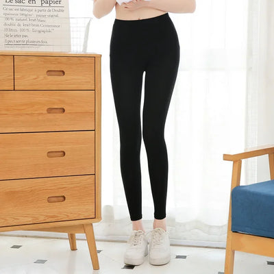 Comfortable Pants  Leggings Thin Women Wear Nine point Spring And Summer Large Size High Waist Big Fashion Shopping Nine Pants