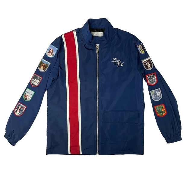 Lana Merch Racing Jacket With Patches Commemorative LDR Racer Jackets In Navy For Women And Men Del Tops Coat Reys Clothing