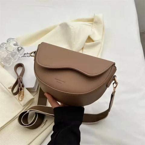 Casual Women Handbag Soft Leather Shoulder Crossbody Bags for Women 2024 New Fashion Print Ladies Messenger Tote Bag Sac A Main