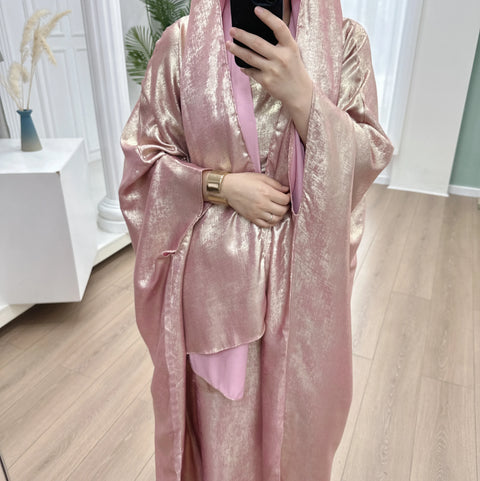 2025 Luxury Dubai Abayas for Women Shiny Muslim Dress Djellaba Ramadan Kaftan Jalabiya Arabic Robe Kebaya Caftan Marocain Femme