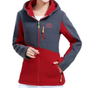 Plus Size Women's Sweatershirt Plush Thickened Young And Middle-aged Fleece Coat Female Blouse Loose Zip Embroidered Jacket