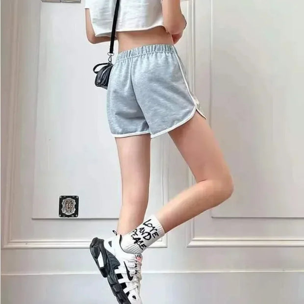 Summer New Shorts Women's Sports Shorts Casual Korean Edition Yoga Wide Legs Home Sleeping Pants High-waisted Slimming Shorts