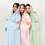 Ramadan Open Abaya Embroidery Kimono Cardigan Women Muslim Maxi Dress Dubai Turkey Kaftan Caftan Marocain Femme Kebaya Jalabiya