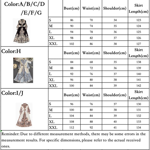 Vestidos Women Palace Retro Printing Dress Autumn And Winter Long Sleeve Elegant Single Breasted A-Line Shirts Dresses Robe