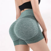 Women Yoga Shorts High Waist Butt Lifting Workout Fitness Tights Tummy Control Gym Running Stretched Pants Casual Sportswear