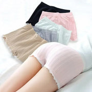 One Size Sexy Lace Seamless Shorts Sexy Short Pants Women Safety Pants for Dress Panties Skirt Shorts Women Breathable Shorts