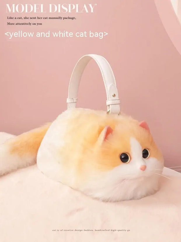 Mobile Phone Crossbody Bag Fanny Pack Female Tide New Summer Leisure Large Capacity Senior Sense Niche Chain Cat Bag, Handbag