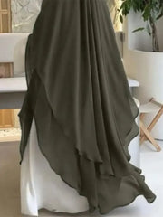 Ramadan Khimar Abaya Saudi Arabia Turkey Islam Muslim Hijab Dress Prayer Clothes Abayas For Women Kebaya Robe Femme Musulmane