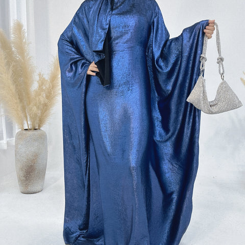 2025 Luxury Dubai Abayas for Women Shiny Muslim Dress Djellaba Ramadan Kaftan Jalabiya Arabic Robe Kebaya Caftan Marocain Femme