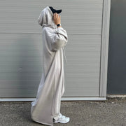 Eid Djellaba Muslim Women Hooded Maxi Dress Turkey Kaftan Dubai Abaya Ramadan Kebaya Caftan Marocain Femme Islam Clothing Robe