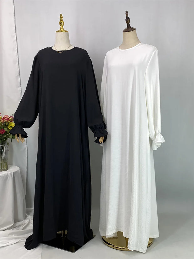 Ramadan Kebaya Daily Abaya Women Muslim Dress Dubai Islam Clothing Kaftan Modest Robe Caftan Marocain Femme Vestido Musulmane